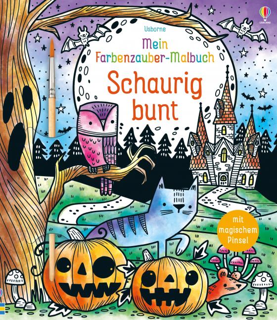 Cover-Bild Mein Farbenzauber-Malbuch: Schaurig bunt