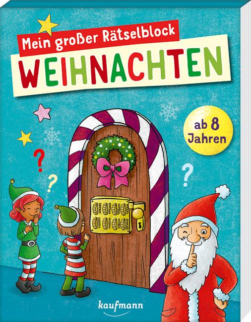 Cover-Bild Mein großer Rätselblock Weihnachten