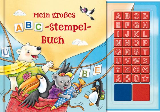 Cover-Bild Mein großes ABC-Stempelbuch