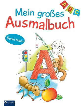 Cover-Bild Mein großes Ausmalbuch - Buchstaben & Anlaute