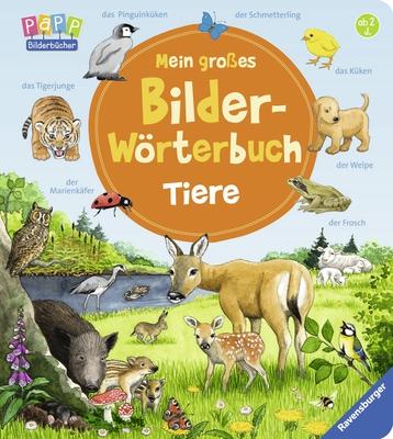 Cover-Bild Mein großes Bilder-Wörterbuch: Tiere