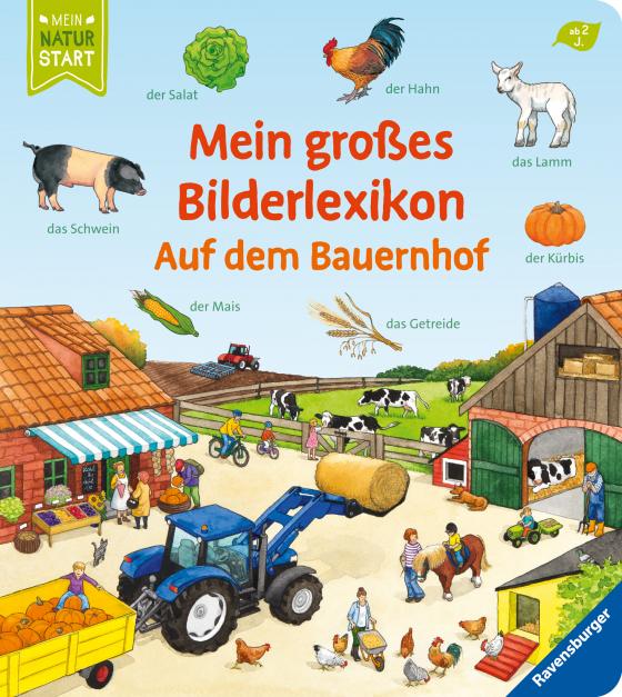Cover-Bild Mein großes Bilderlexikon: Auf dem Bauernhof
