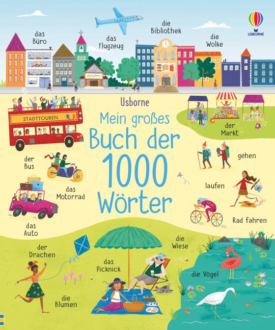 Cover-Bild Mein großes Buch der 1000 Wörter