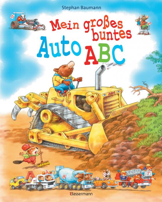 Cover-Bild Mein großes buntes Auto-ABC. Ab 4 Jahren