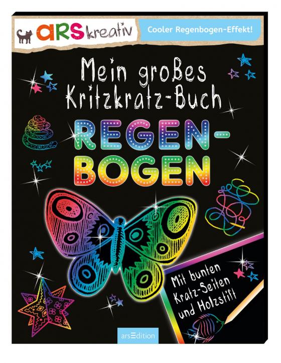 Cover-Bild Mein großes Kritzkratz-Buch Regenbogen