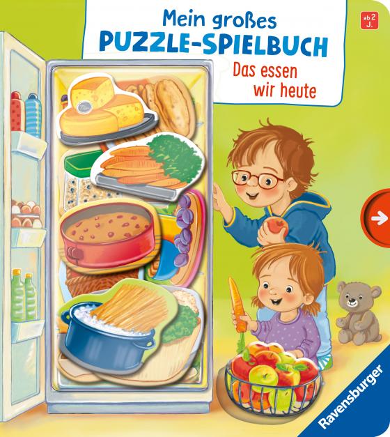 Cover-Bild Mein großes Puzzle-Spielbuch: Das essen wir heute