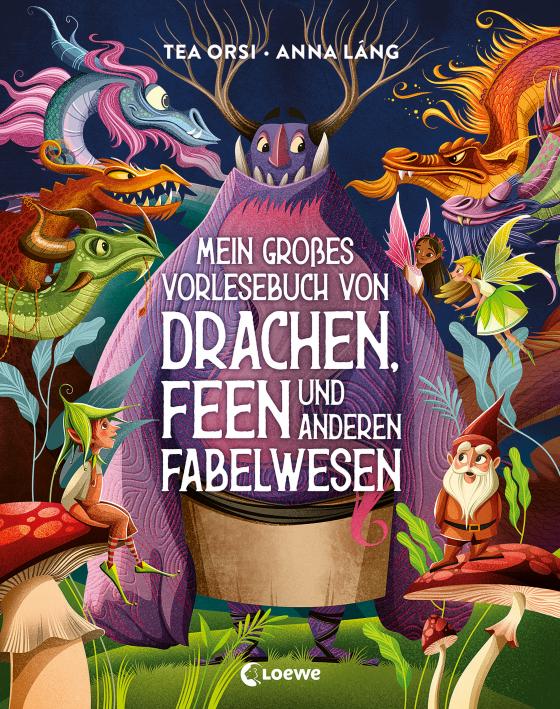 Cover-Bild Mein großes Vorlesebuch von Drachen, Feen und anderen Fabelwesen