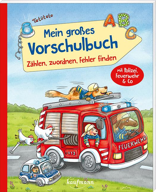 Cover-Bild Mein großes Vorschulbuch – Zählen, zuordnen, Fehler finden