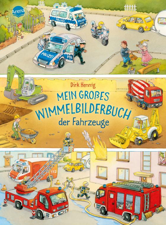 Cover-Bild Mein großes Wimmelbilderbuch der Fahrzeuge