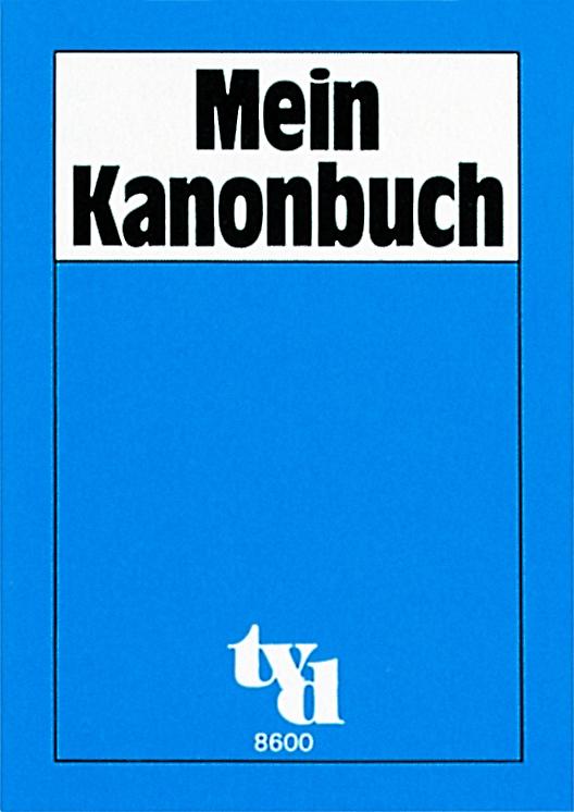 Cover-Bild Mein Kanonbuch