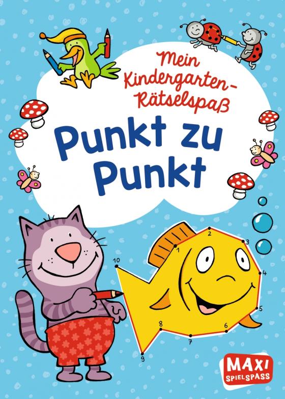 Cover-Bild Mein Kindergarten-Rätselspaß. Punkt zu Punkt