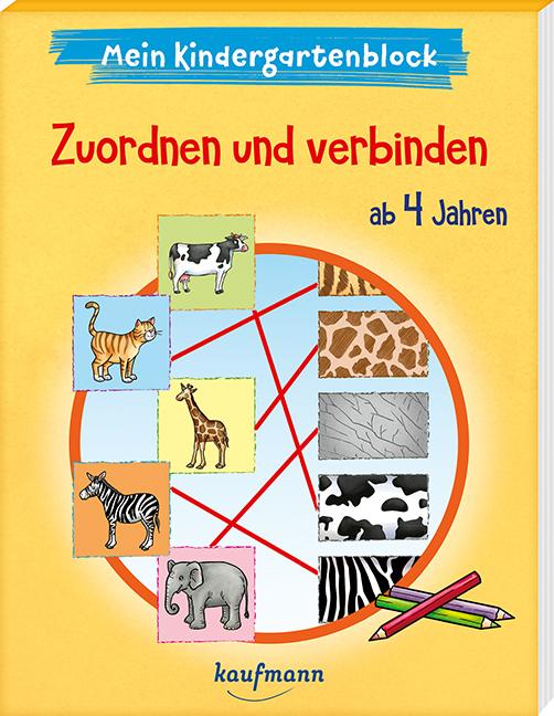 Cover-Bild Mein Kindergartenblock - Zuordnen und verbinden