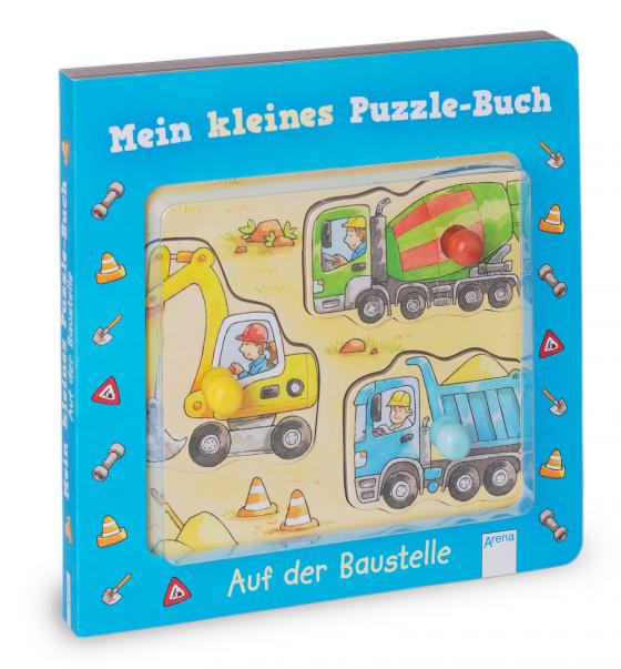 Cover-Bild Mein kleines Puzzle-Buch. Auf der Baustelle