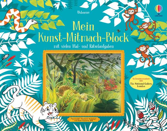 Cover-Bild Mein Kunst-Mitmach-Block