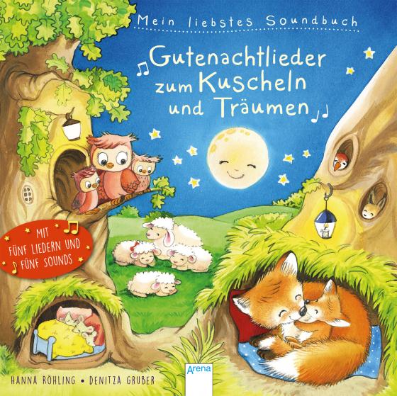 Cover-Bild Mein liebstes Soundbuch. Gutenachtlieder zum Kuscheln und Träumen