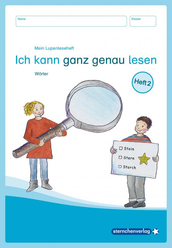 Cover-Bild Mein Lupenleseheft 2 - Ich kann ganz genau lesen -