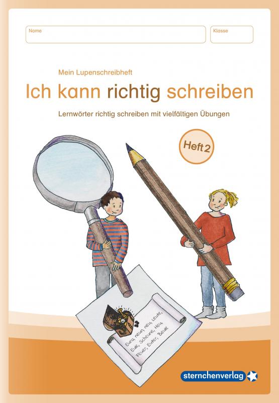 Cover-Bild Mein Lupenschreibheft 2 - Ich kann richtig schreiben -