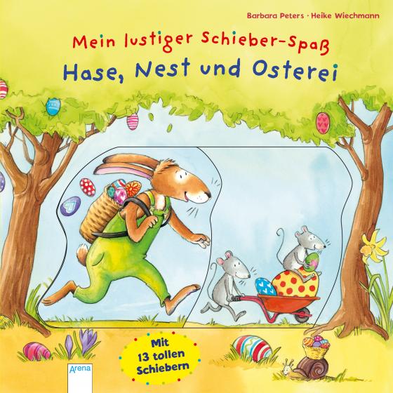 Cover-Bild Mein lustiger Schieber-Spaß. Hase, Nest und Osterei