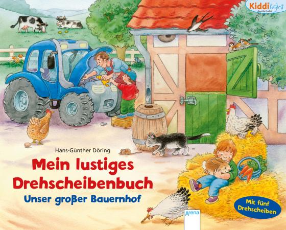 Cover-Bild Mein lustiges Drehscheiben-Buch. Unser großer Bauernhof