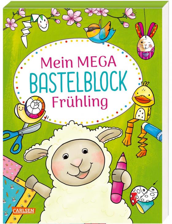 Cover-Bild Mein MEGA Bastelblock: Frühling