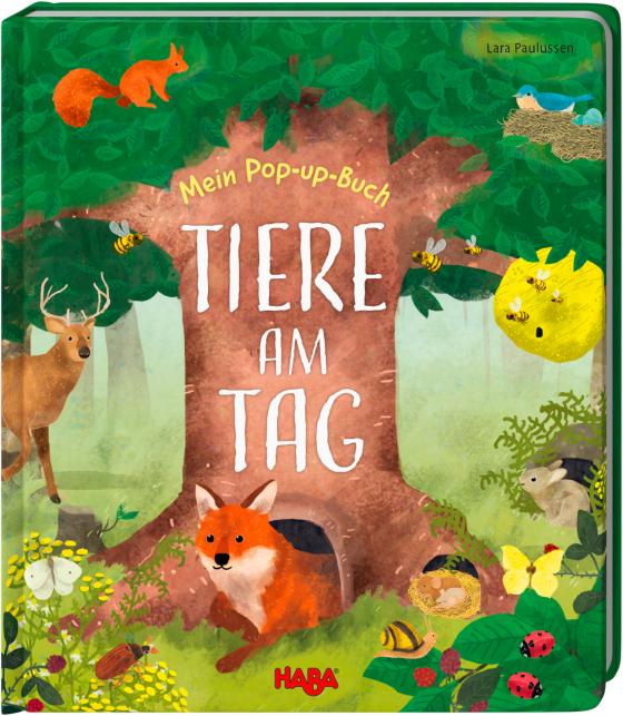 Cover-Bild Mein Pop-up-Buch – Tiere am Tag