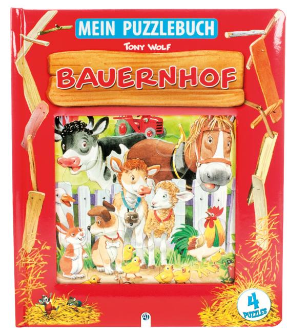 Cover-Bild Mein Puzzlebuch "Bauernhof"