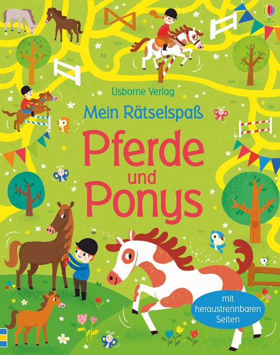 Cover-Bild Mein Rätselspaß: Pferde und Ponys