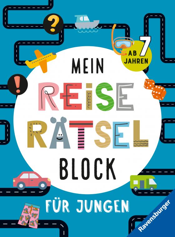 Cover-Bild Mein Reise-Rätselblock für Jungen