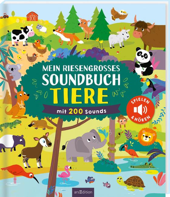 Cover-Bild Mein riesengroßes Soundbuch Tiere