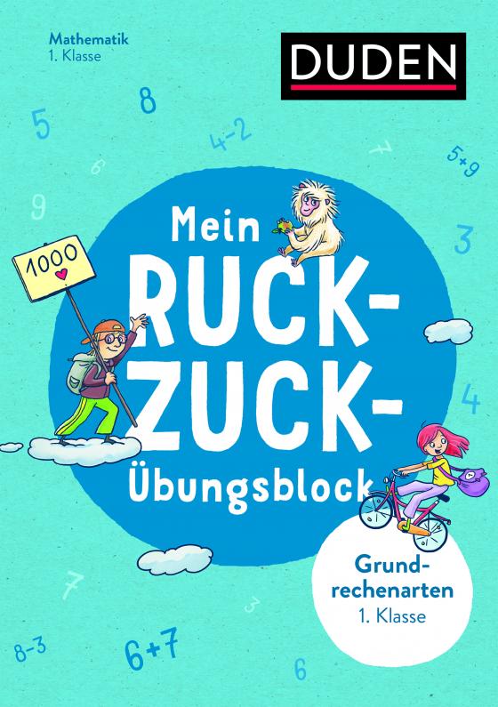 Cover-Bild Mein Ruckzuck-Übungsblock Grundrechenarten 1. Klasse