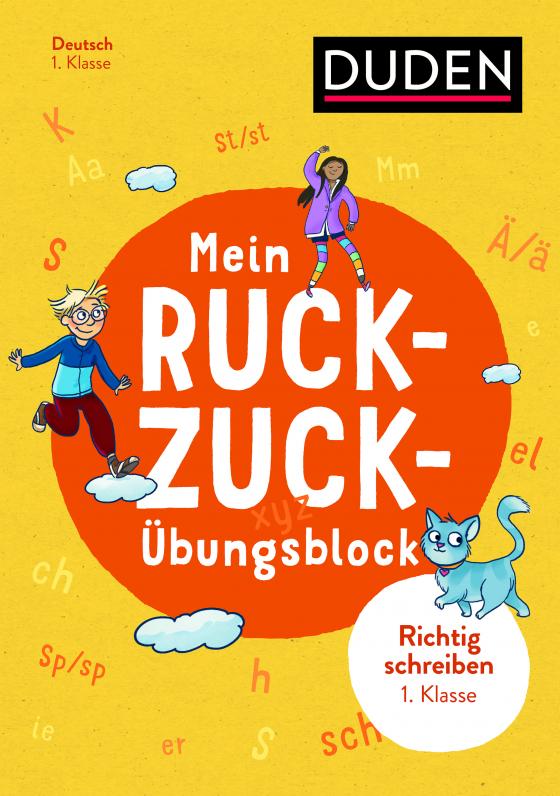 Cover-Bild Mein Ruckzuck-Übungsblock Richtig schreiben 1. Klasse