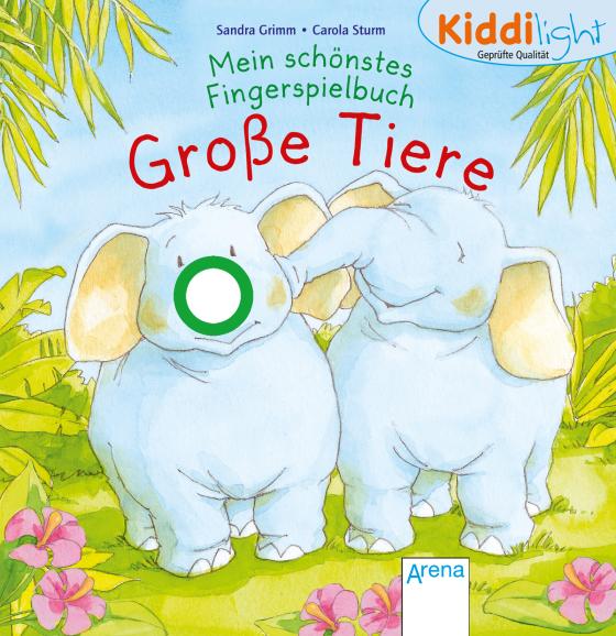 Cover-Bild Mein schönstes Fingerspielbuch. Große Tiere