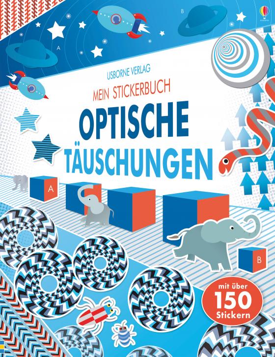 Cover-Bild Mein Stickerbuch: Optische Täuschungen