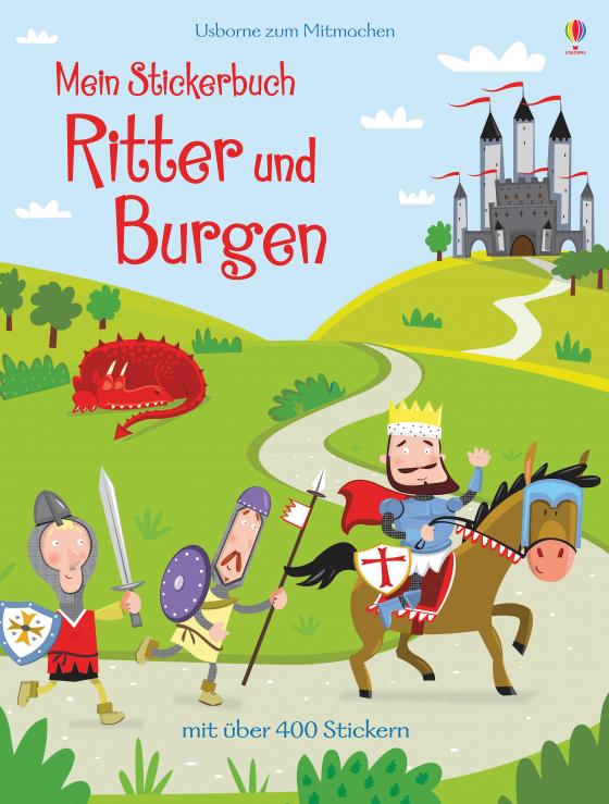 Cover-Bild Mein Stickerbuch: Ritter und Burgen