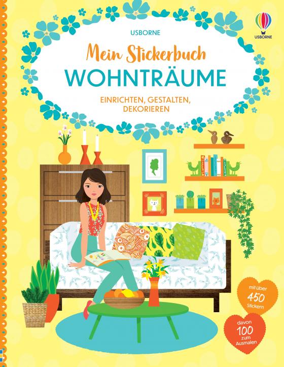 Cover-Bild Mein Stickerbuch: Wohnträume