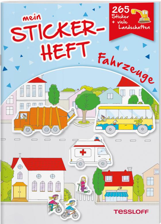 Cover-Bild Mein Stickerheft. Fahrzeuge