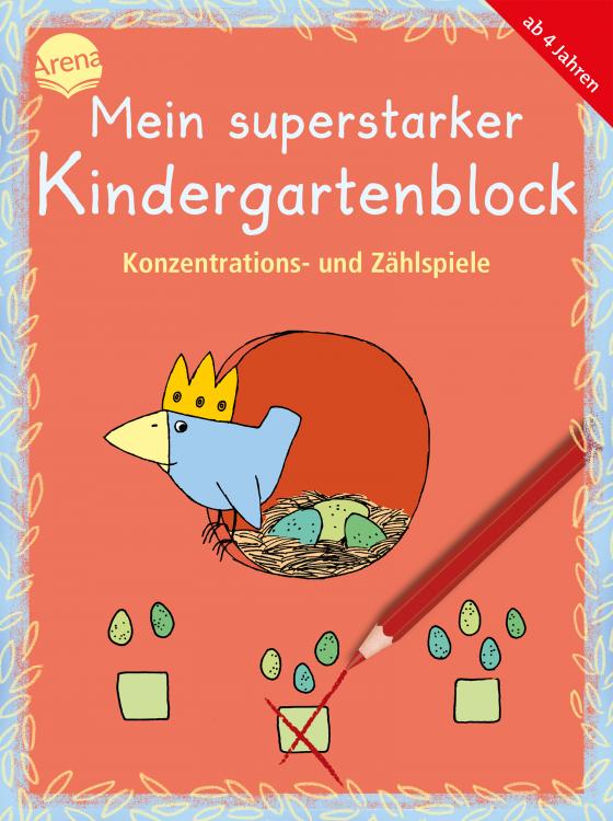 Cover-Bild Mein superstarker Kindergartenblock. Konzentrations- und Zählspiele