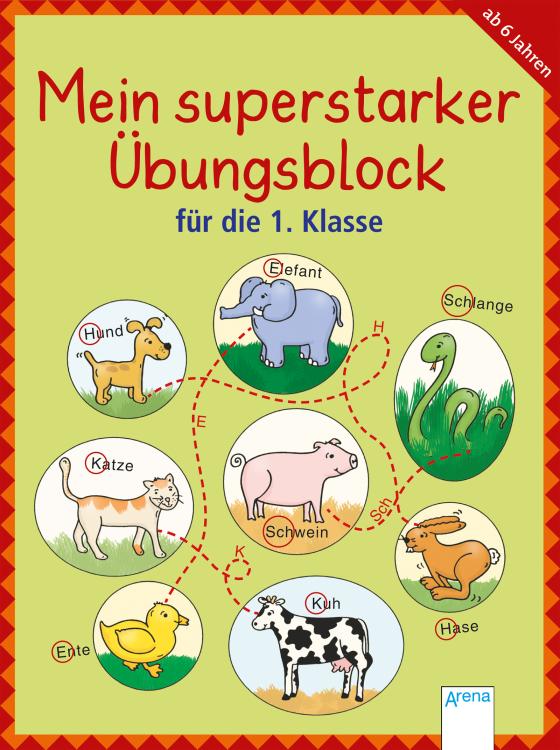 Cover-Bild Mein superstarker Übungsblock für die 1. Klasse