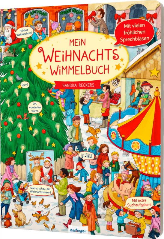 Cover-Bild Mein Weihnachts-Wimmelbuch