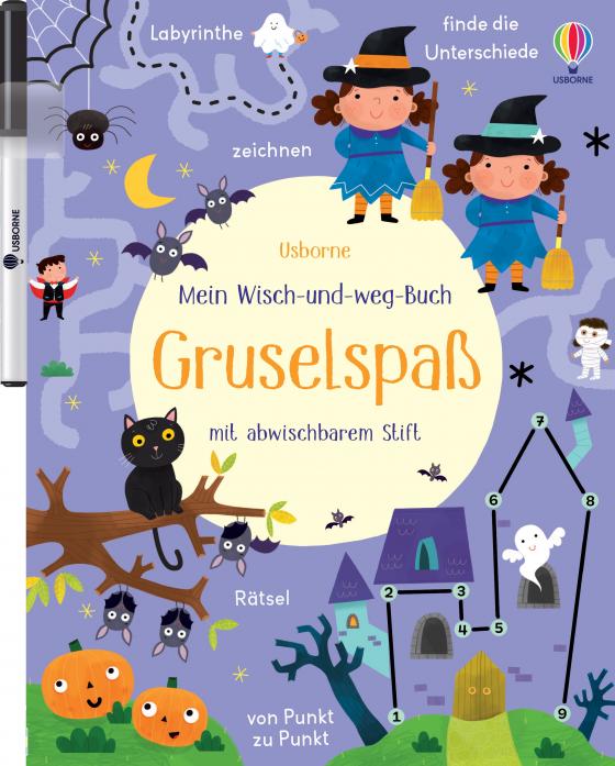 Cover-Bild Mein Wisch-und-weg-Buch: Gruselspaß