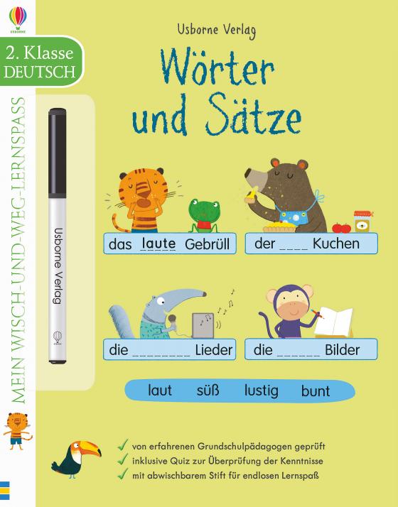 Cover-Bild Mein Wisch-und-weg-Lernspaß: Wörter und Sätze (2. Klasse)