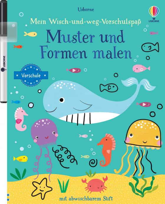 Cover-Bild Mein Wisch-und-weg-Vorschulspaß: Muster und Formen malen