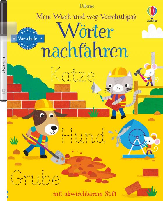 Cover-Bild Mein Wisch-und-weg-Vorschulspaß: Wörter nachfahren