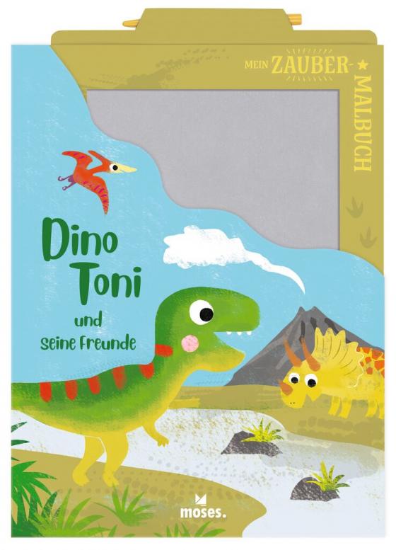 Cover-Bild Mein Zaubermalbuch - Dino Toni und seine Freunde
