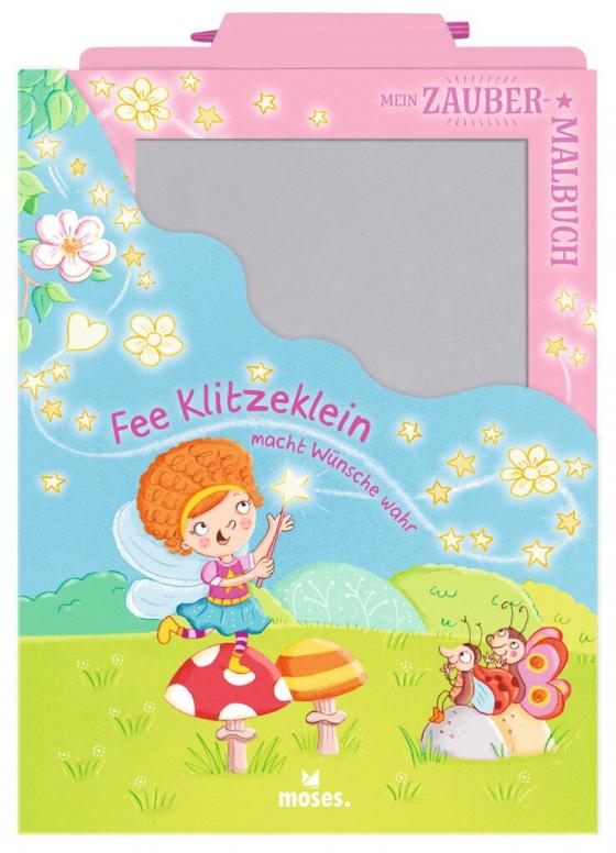 Cover-Bild Mein Zaubermalbuch - Fee Klitzeklein macht Wünsche wahr