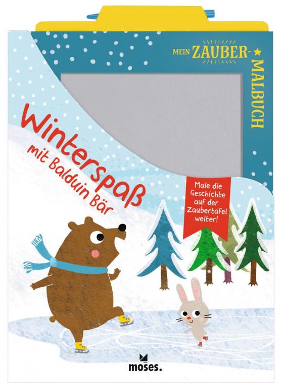 Cover-Bild Mein Zaubermalbuch - Winterspaß mit Balduin Bär