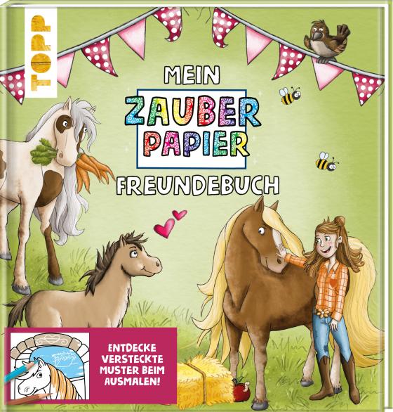 Cover-Bild Mein Zauberpapier Freundebuch Süße Pferde