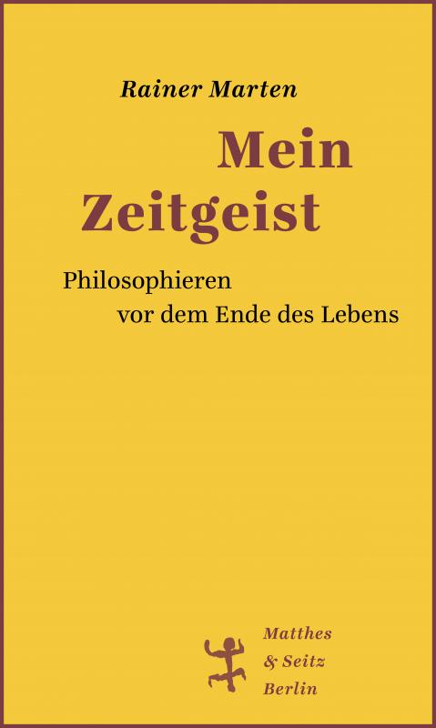 Cover-Bild Mein Zeitgeist