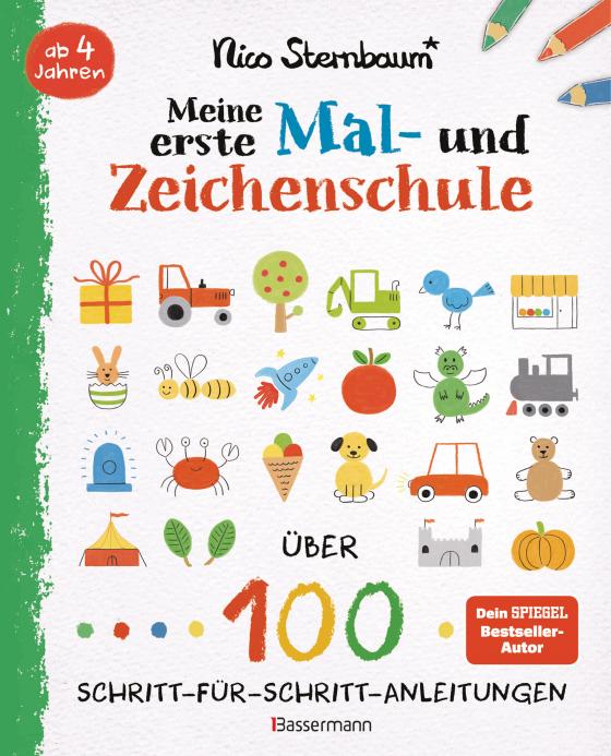 Cover-Bild Meine erste Mal- und Zeichenschule. Ab 4 Jahren