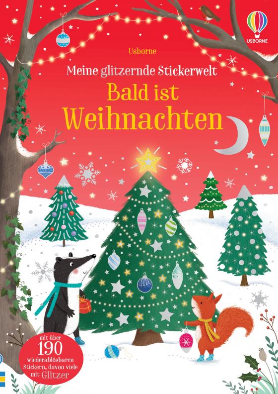 Cover-Bild Meine glitzernde Stickerwelt: Bald ist Weihnachten